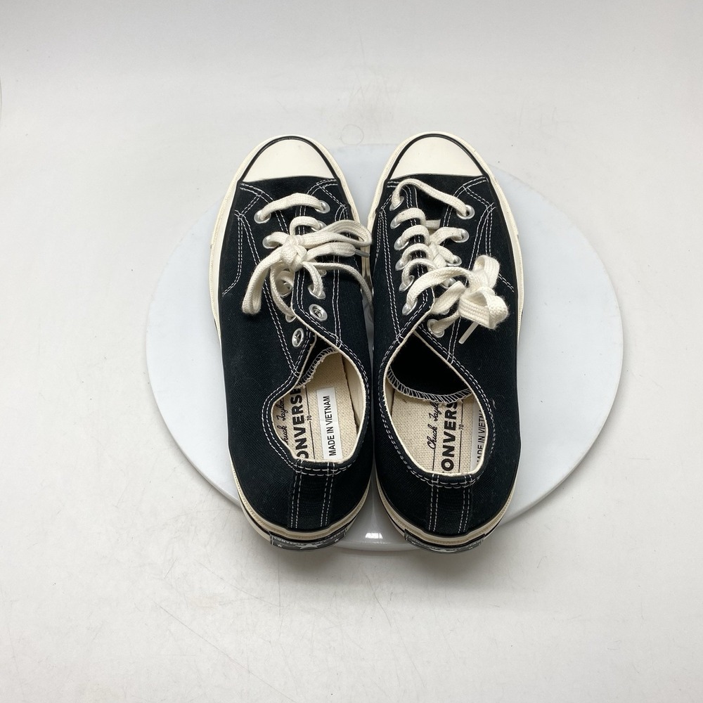 Converse Shoes Womens 8.5 Black Chuck Taylor All Star CTAS 70 Ox Sneaker 162058C - Picture 5 of 10